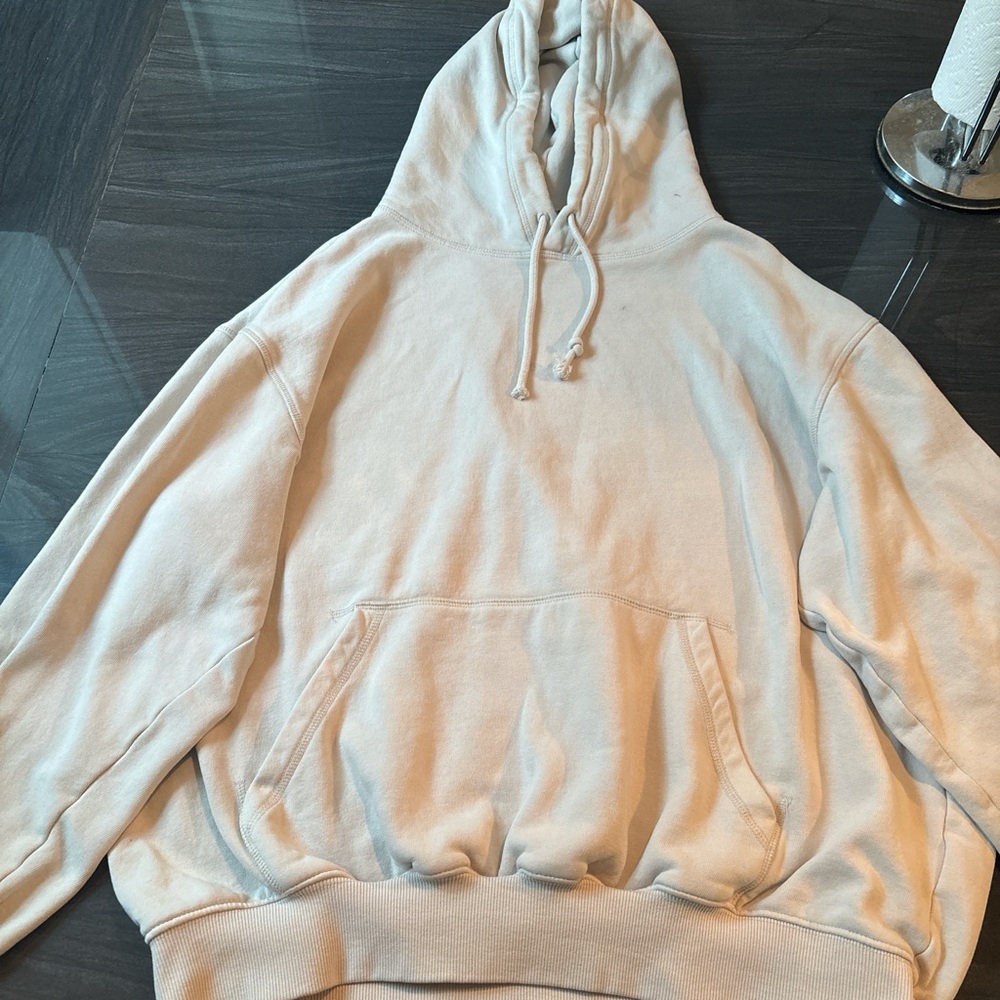 Men's Cream Hoodie